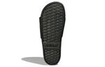 Шлепанцы Adidas Adilette Comfort Slides Core Black Gold Metallic - фото 5