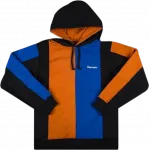 Толстовка Supreme Tricolor Hooded Sweatshirt 'Black', черный - фото