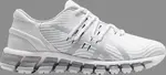 Кроссовки wmns gel quantum 360 4 'white grey' Asics, белый - фото 2