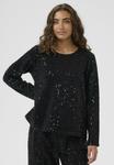 Блуза Culture SEQUIN, Black - фото
