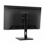 Монитор Lenovo N27p, 27", 3840×2160, 60 Гц, IPS, чёрный - фото 4