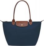 Сумка-тоут Longchamp Le Pliage Original M, темно-синий - фото