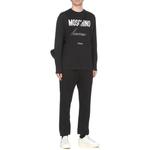 Milano logo Sweater MOSCHINO, черный - фото 3