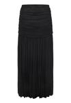 Юбка Kaffe Maxi skirt, Black Deep/Mottled Black - фото 6