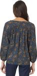 Топ Toad&Co Manzana Long Sleeve Peasant Top, цвет Midnight Leaf Print - фото 2