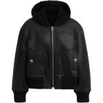 Кожаная куртка женская COACH, черный - фото