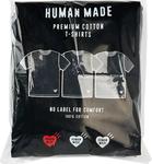 Футболка Human Made 3-Pack T-Shirt Set 'Black', черный - фото 2