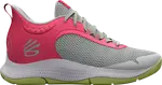 Кроссовки Under Armour Curry 3Z6 Grey Mist Pink Shock, серый - фото