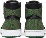Кроссовки Air Jordan 1 Retro High Flyknit Black History Month, черный - фото 6