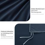 Комплект постельного белья RUIKASI, 4 предмета, 135х200/80x80, темно-синий - фото 6