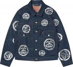 Куртка Stussy x Denim Tears Type 2 Jacket 'Raw', синий - фото 2