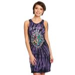 Гарри Поттер - Мини-платье из батика с гербом Хогвартса - фото