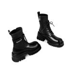 Ботинки Martin женские черный Haoyasennu - фото 3