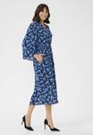 Платье Kaffe KAAMBER, Midnight M Ebb Flow Flower/Blue - фото 2