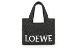 LOEWE Рафия сумка-шоппер - фото