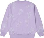 Толстовка Palace Multi P Flatlock Crew 'Lilac', фиолетовый - фото 3
