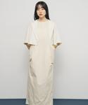 Платье-кокон с карманами Kbf, цвет Ivory - фото 2