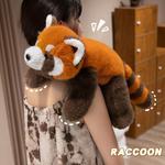 Плюшевая игрушка милый енот MENGGEGE, серый - фото 3