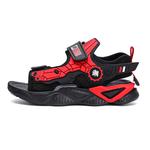 Детские сандалии LEMONKID, черный/красный - фото