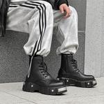 Chi Wolf Мужские черные ботинки Martin - фото 5