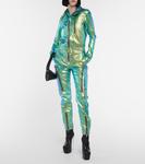 Переливающийся облегающий комбинезон Rick Owens, Iridescent - фото 2