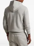 Худи на молнии Polo Ralph Lauren, серый - фото 4