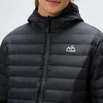 Куртка зимняя Fila Filip с капюшоном на молнии, черный - фото 7