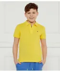 Футболка поло Regular fit Tommy Hilfiger, желтый - фото