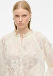 Блуза Rouge Edit Button-down blouse, Birch/White - фото 4
