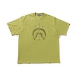 Футболка Cotton A BATHING APE, зеленый - фото