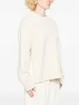 Свитер с круглым вырезом JIL SANDER, нейтральный - фото 3