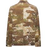 MSGM Камуфляжная куртка с принтом брызг краски, Army Green - фото 4