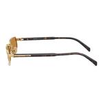 PRADA Прямоугольные солнцезащитные очки в оправе, Black - фото 4