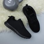 Кроссовки Low  Heel Memory Foam Lace Up  Trainers AJVANI, черный - фото 4