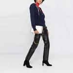 Поло пони хлопковый худи Polo Ralph Lauren, синий - фото 7