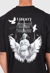 Футболка Dropsize Statue Liberty, Black - фото 4