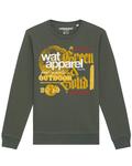 Свитер Watapparel Sweatshirt, хаки - фото