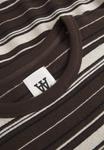 Футболка DOUBLE A BY W.W. EASTON, Delicioso Stripe/Dark Brown - фото 6