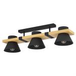 Потолочный светильник Eglo Maccles, сталь - 3-пламенная - фото