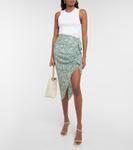 Майка jordyn из хлопкового джерси Veronica Beard, белый - фото 2