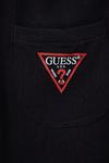 Хлопковые детские шорты Guess, темно-синий - фото 3