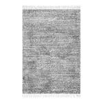 Современный ковёр Brooke Shag Nuloom, серый, 244x244 см - фото