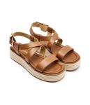 Кожаные сандалии Линн Michael Kors, коричневый - фото 3