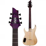 Электрогитара Schecter Guitar Research John Browne Tao-6 Satin Trans Purple - фото 4