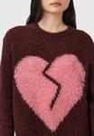 Джемпер AllSaints LUVHEART CREW, Red - фото 4
