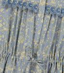 Платье с длинными рукавами и цветочным принтом Chloé Kids, синий - фото 3