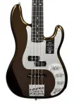 Бас-гитара Fender American Ultra II Precision в цвете Texas Tea - фото
