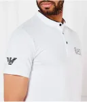 Футболка поло Slim fit Ea7, белый - фото 4