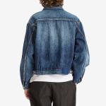 Ss 101x поврежденная куртка 1010 Visvim, синий - фото 3