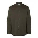 Рубашка Selected Performance Slim Fit, зеленый - фото 3